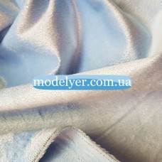 Ткань мех вельбо (голубой бледный)